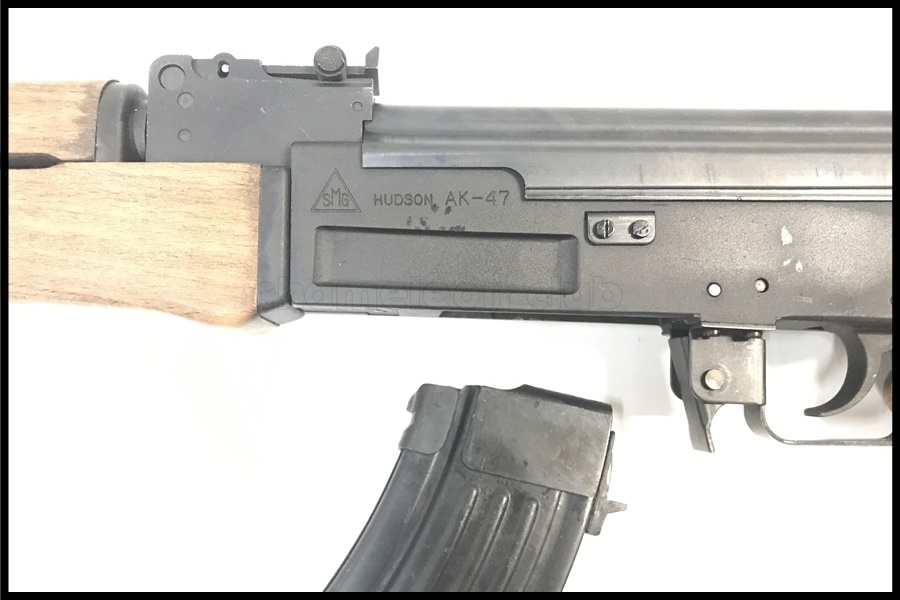 東京)ハドソン AK47SE SMG金属モデルガン 予備カート付の画像3