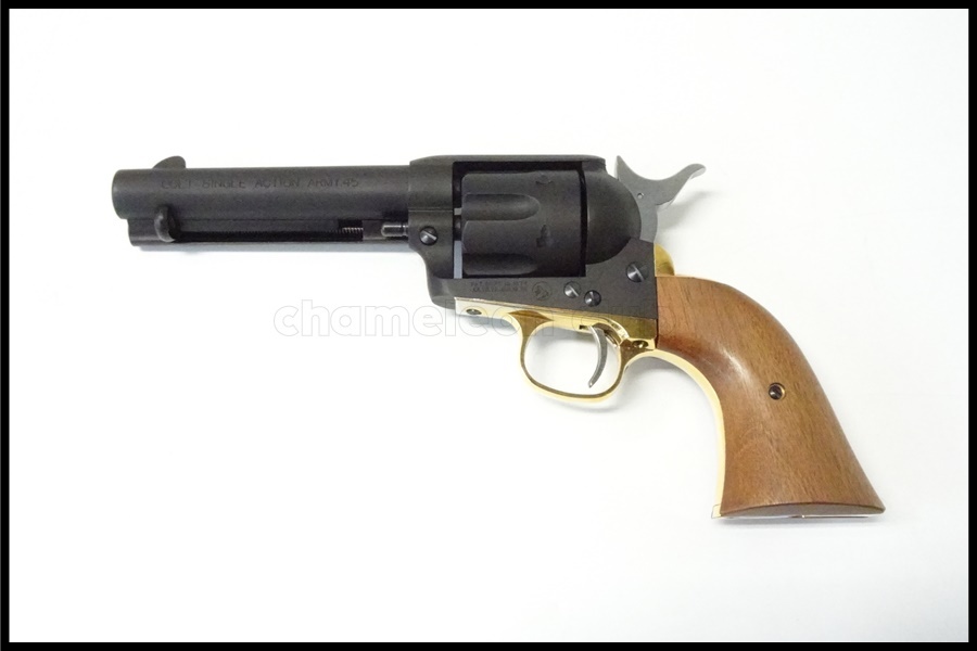  Tokyo ) Marushin Colt SAA The Peacemaker 6mmX Cart DX HW газ револьвер 