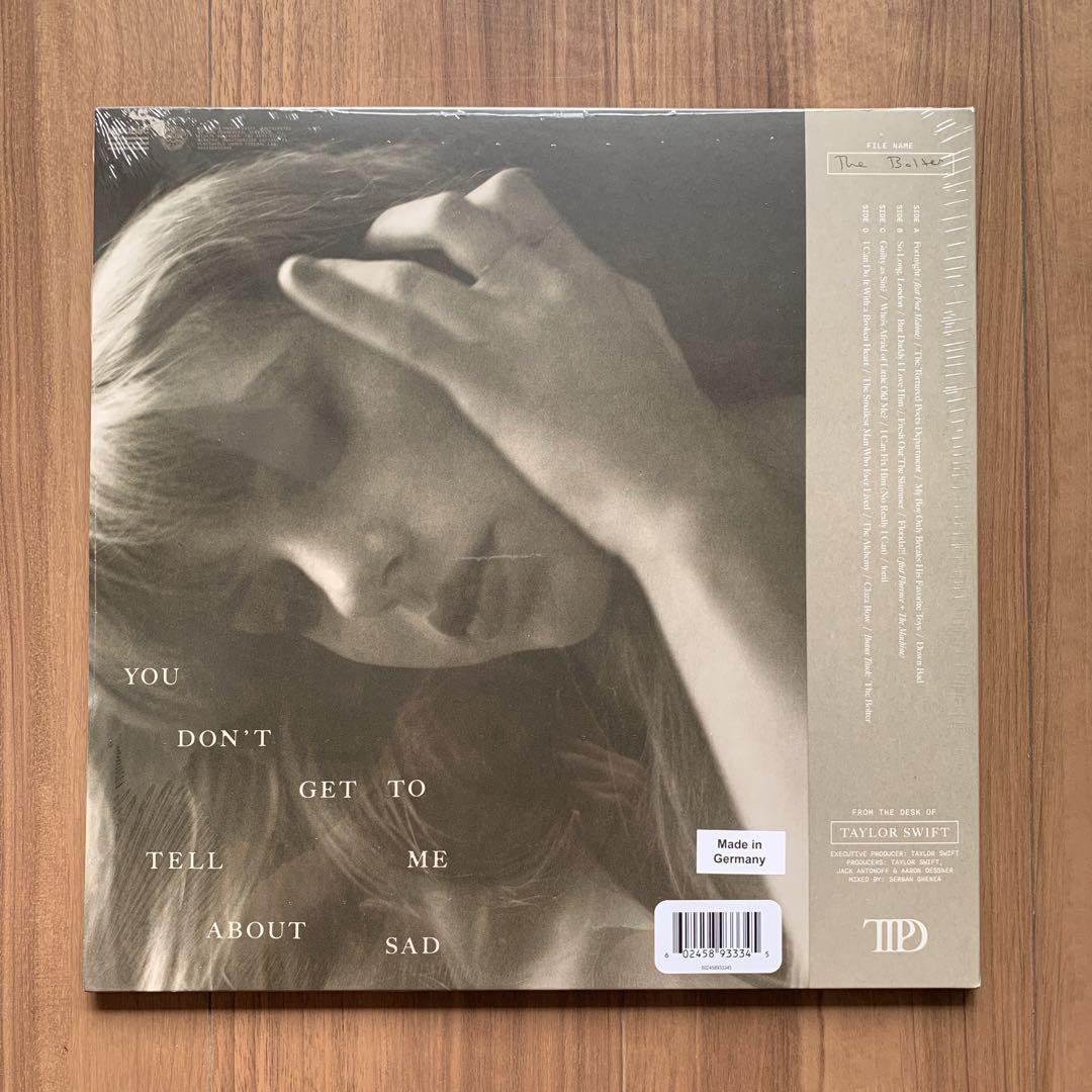 Taylor Swift テイラー・スウィフト TTPD THE TORTURED POETS DEPARTMENT Analog Record アナログレコード Vinyl v2 新品未開封 2_画像2