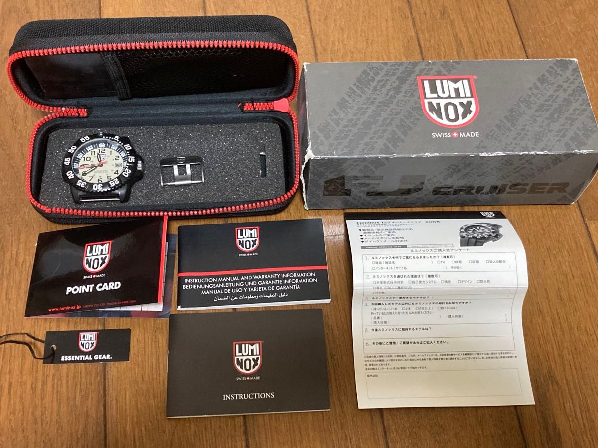 FJクルーザー× LUMINOX コラボ ルミノックス3050 時計FJ cruiser FJクルーザー× LUMINOX コラボ ルミノックス3050 時計FJ cruiser