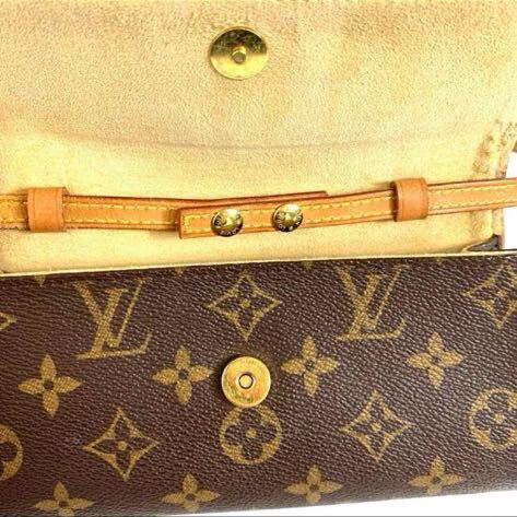 ☆LOUIS VUITTON ヴィトン ポシェットツインPM モノグラム ポーチ