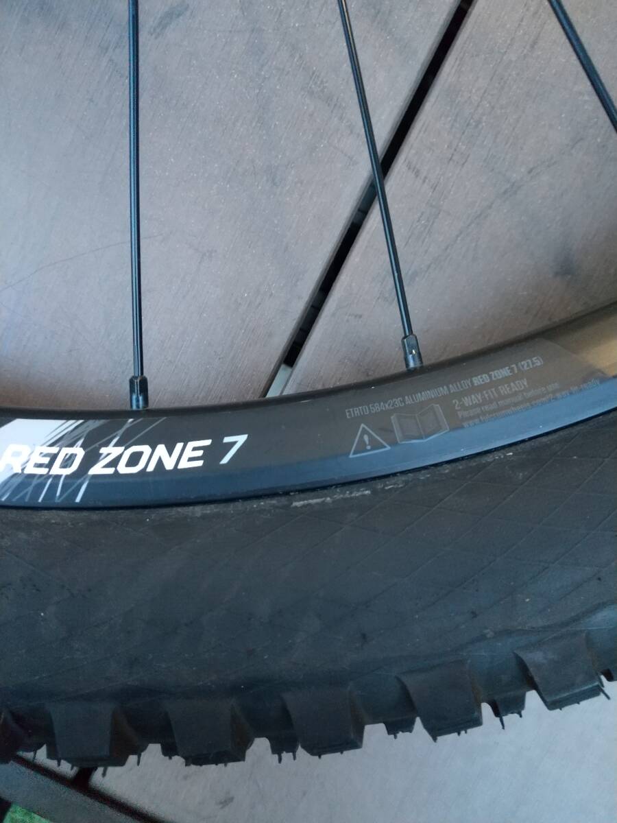 フルクラム RED ZONE7 27.5インチBoost タイヤセット_画像9