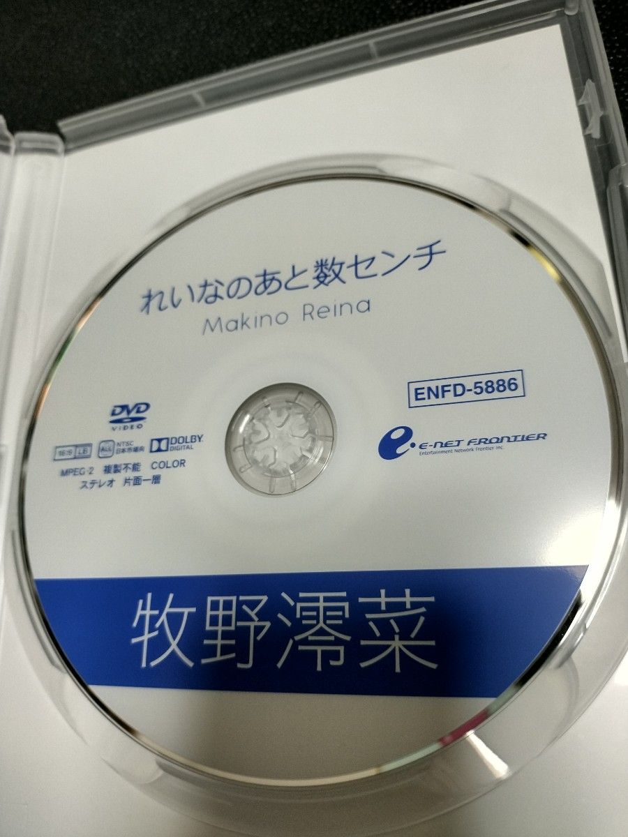 グラビアアイドル 牧野澪菜 DVD/「れいなのあと数センチ」