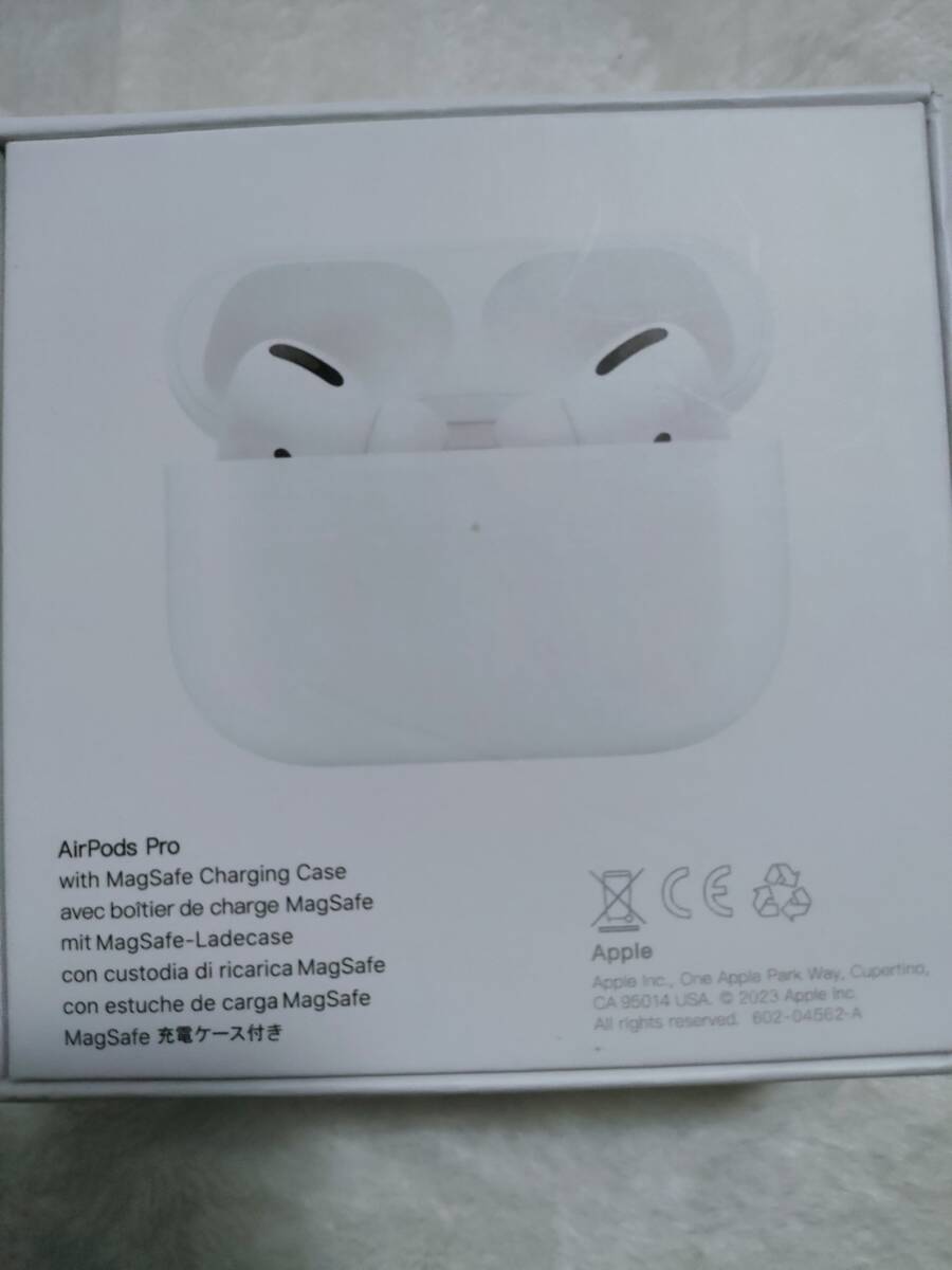 中古極美品 開封済未使用 AirPods Pro 第2世代 並行輸入品の画像3