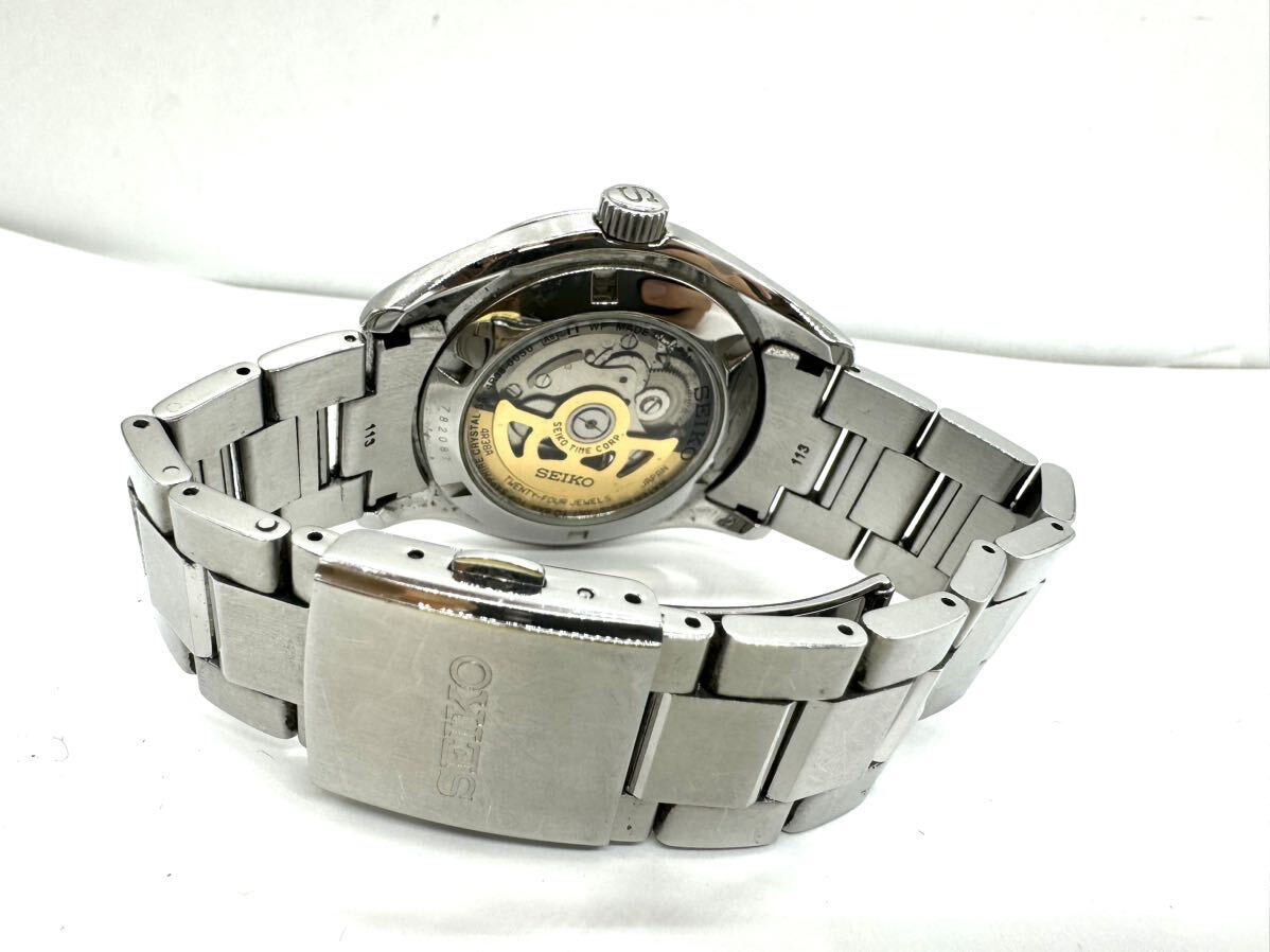 SEIKO セイコー AUTOMATIC オートマチック 4R38-00S0 腕時計 自動巻き アナログ 3針 オープンハート _画像5