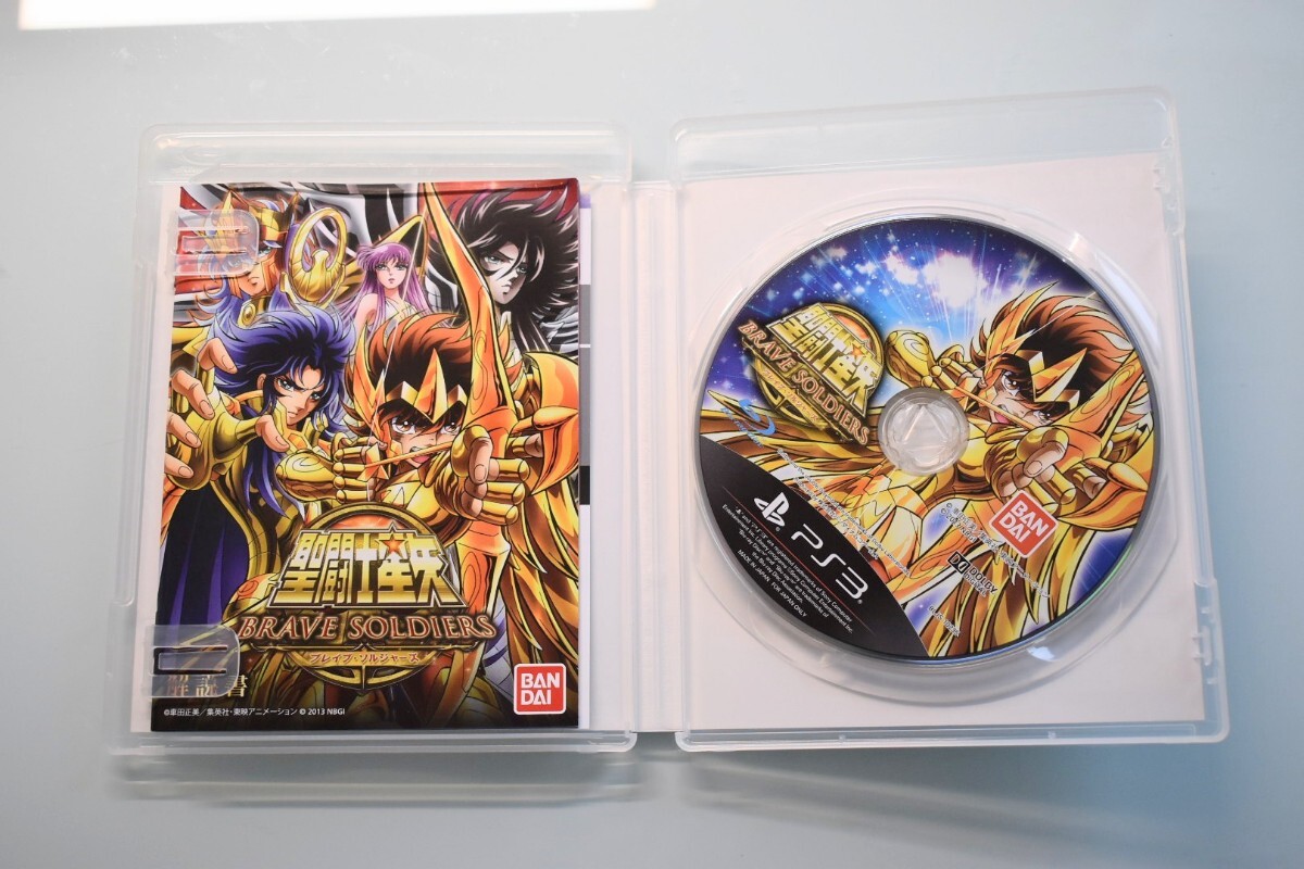 [ cleaning settled * operation verification settled ]PS3 Saint Seiya 2 pcs set Saint Seiya military history Brave * soldier z