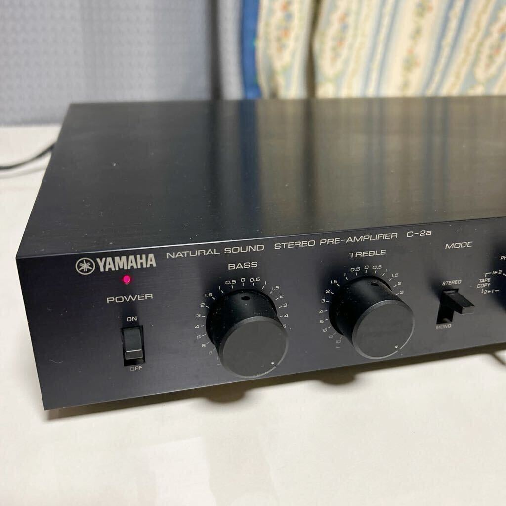 ヤマハ プリアンプ コントロールアンプ オーディオ YAMAHA 音響機器 C-2a NSシリーズ ガリあり 訳あり品の画像2