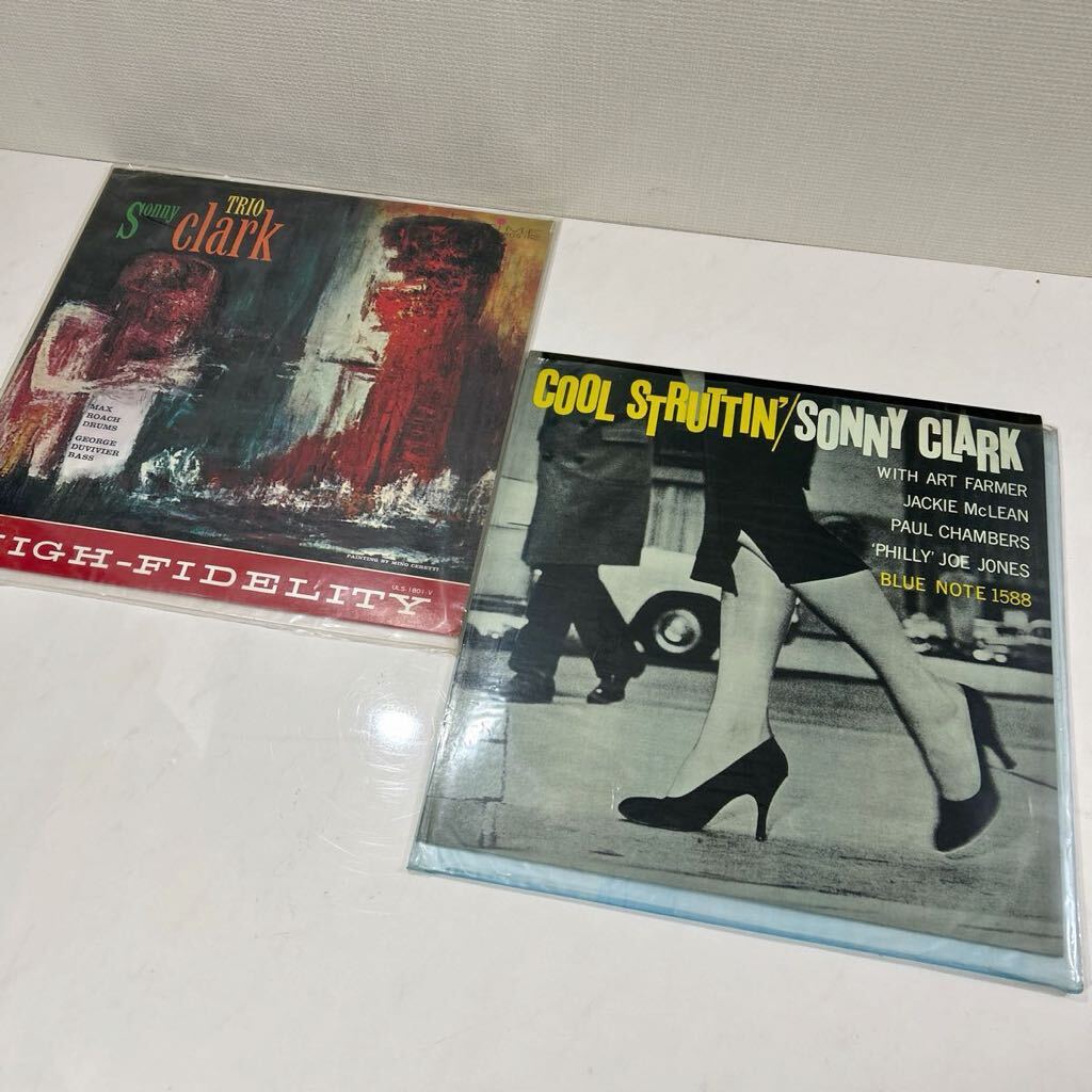 LP ソニークラーク　Sonny Clark TRIO HIGH-FIDELITY COOL STRUTTIN BLUE NOTE 1588 レコード　プレミア　レア　希少　_画像1