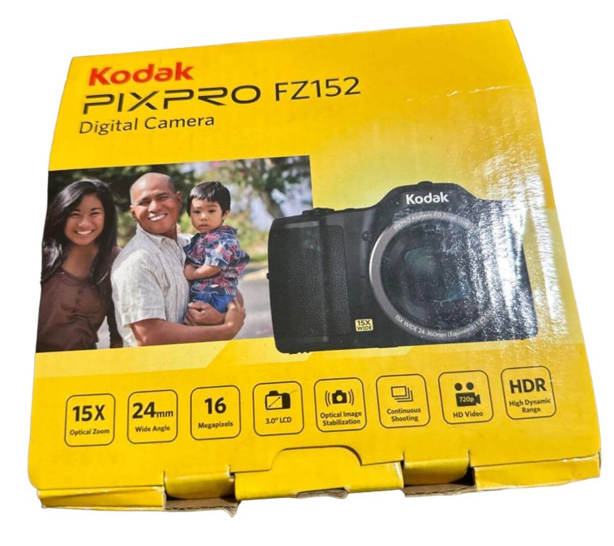 [ unused ] Kodak PIXPRO FZ152BK compact digital camera 
