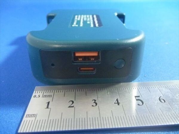 TYPE-C 3V5A15W/USBベルト固定可能・ライト電源や電熱服などに◎マキタ電池の活用にBL1860B BL1890など18V牧田電池や互換品バッテリーに_画像9