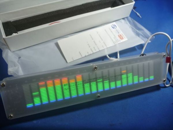 Yahoo!オークション - LEDスペクトラムアナライザ/DSPなし版完成 Yahoo!オークション - LEDスペクトラムアナライザ/DSPなし版完成