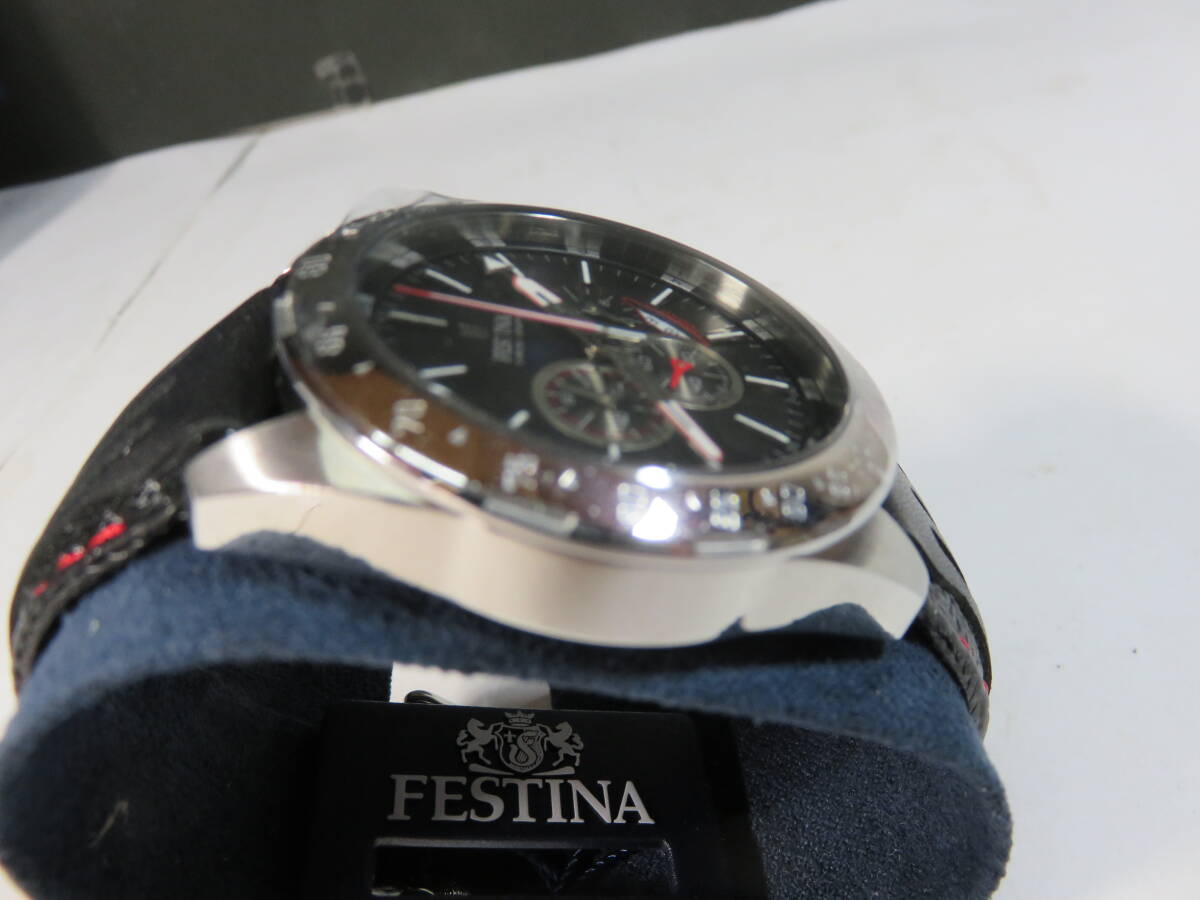 未使用■FESTINA　「フェスティナ　クロノグラフクォーツ腕時計」　F16489　共箱付き_画像5