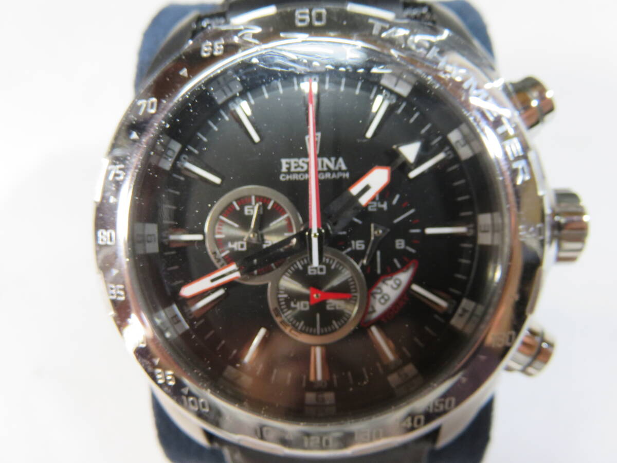 未使用■FESTINA　「フェスティナ　クロノグラフクォーツ腕時計」　F16489　共箱付き_画像6