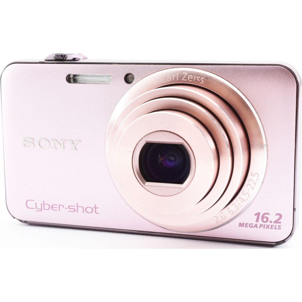 Sony ソニー サイバーショット DSC-WX50 ピンク コンパクトデジタルカメラ SDカード付き【中古】_画像1