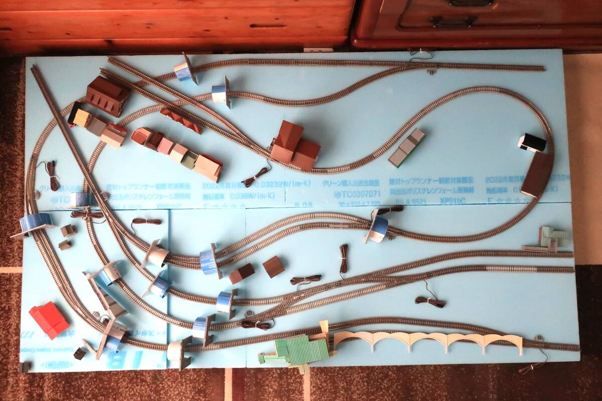 Nゲージジオラマレイアウト 箱根登山鉄道（ハンドメイド品）TOMIXレール仕様をお譲りいたします。引き取り限定（発送できず）の画像5