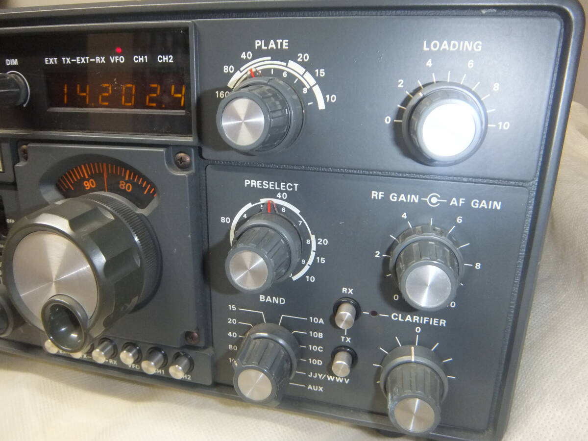 八重洲無線　FT-101ZD　HF 1.8～２９．９Mhz 100W機　　_画像3
