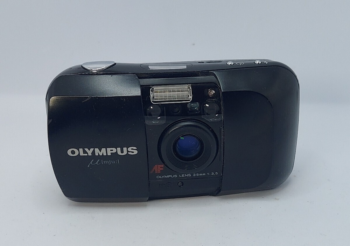 OLYMPUS オリンパス mju ミュー 35mm f3.5単焦点レンズ コンパクトフィルムカメラ_画像1