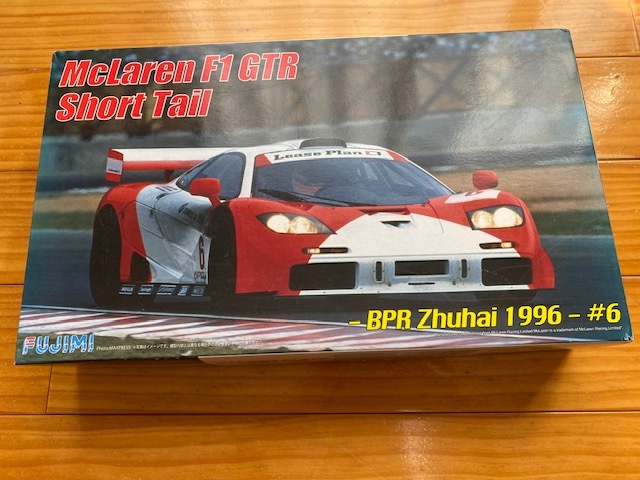 アオシマ 1/24 McLaren F1 GTR Short Tail BPR Zhuhai 1996 #6の画像1