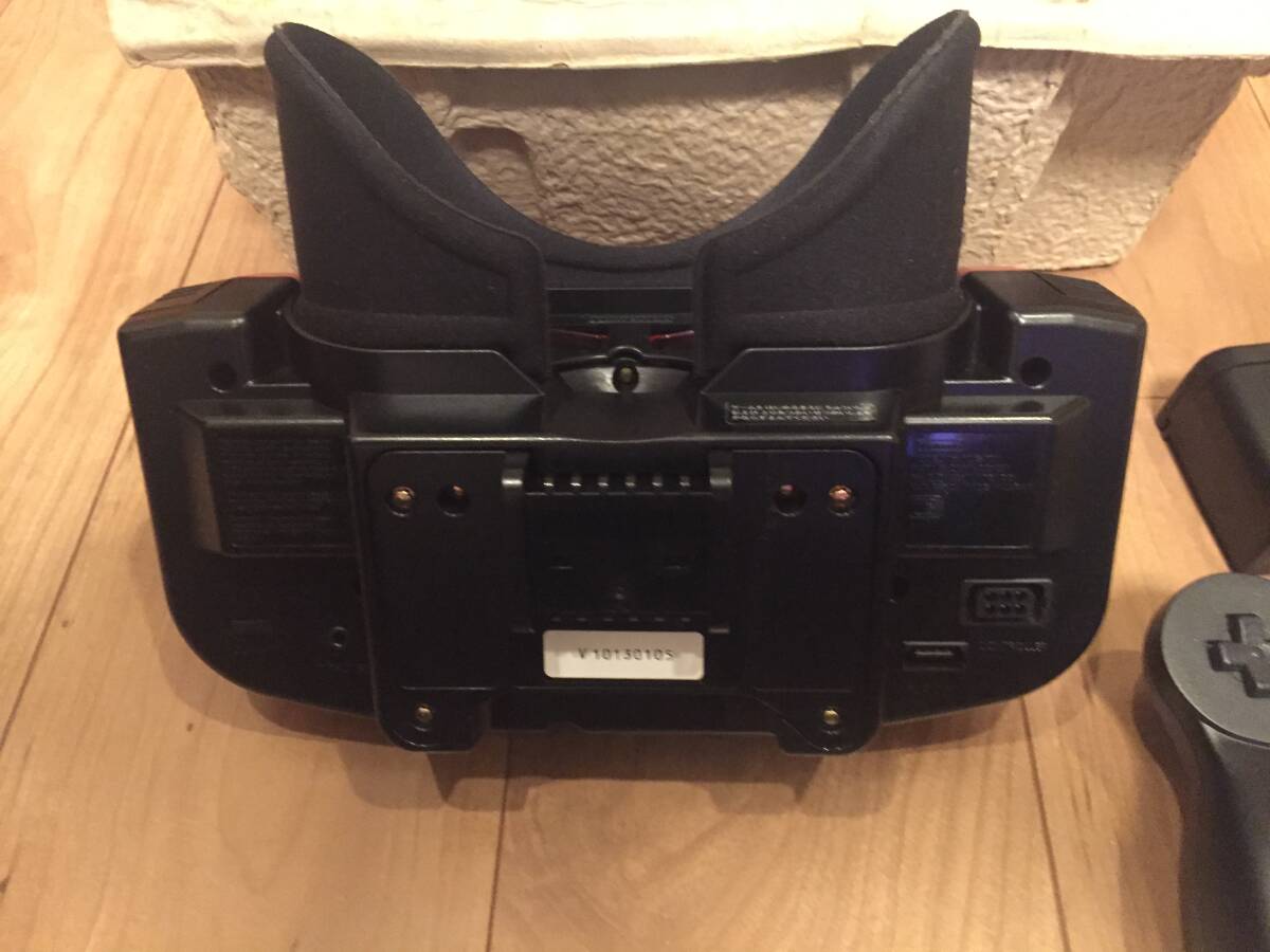 箱付 Nintendo VIRTUAL BOY バーチャルボーイ 3D DISPLAY GAME SYSTEM 任天堂 現状品ソフト1本付きの画像4