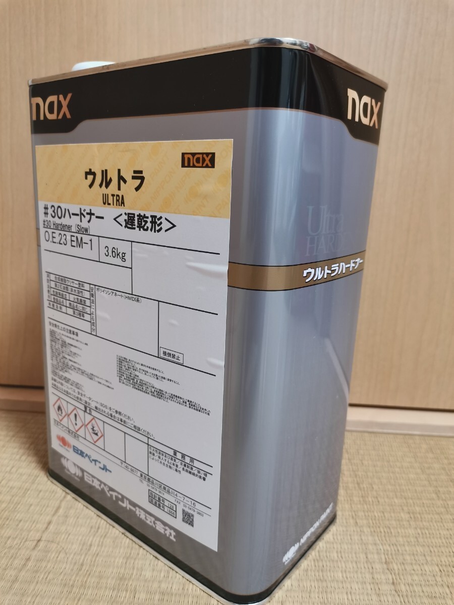 (未使用品)日本ペイント ウルトラハードナー#30(遅乾形) 3.6kg 1缶_画像2