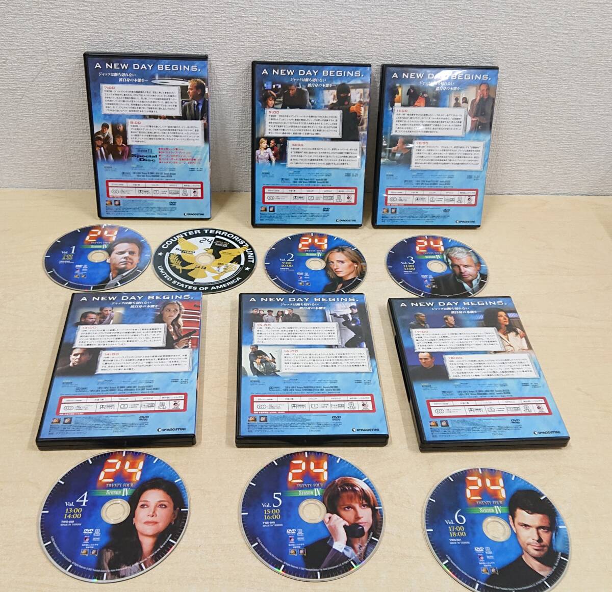 【中古DVDセット・動作未確認】：24 -Twenty Four- Season Ⅱ Ⅲ Ⅳ シーズン2 3 4 トゥエンティフォー 洋ドラ 海外ドラマ（20240415）の画像9