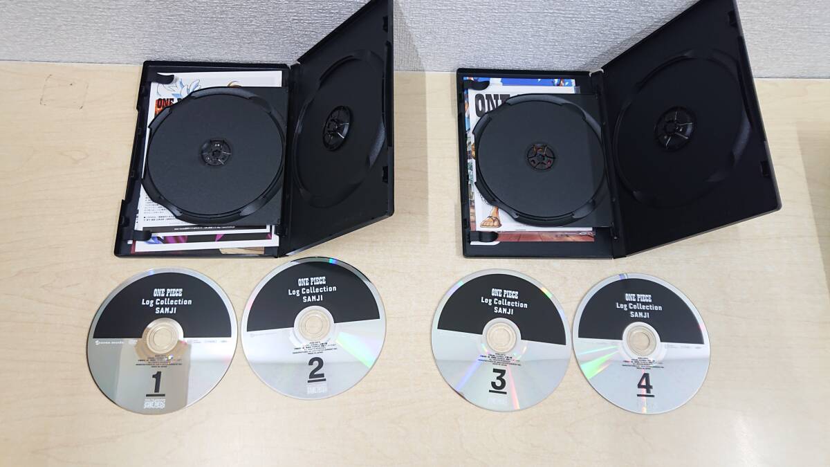 【中古DVDセット】：ワンピース ログコレクション 3種セット サンジ ナミ シャボンディ Sanji Nami Sabaody（20240405）_画像4