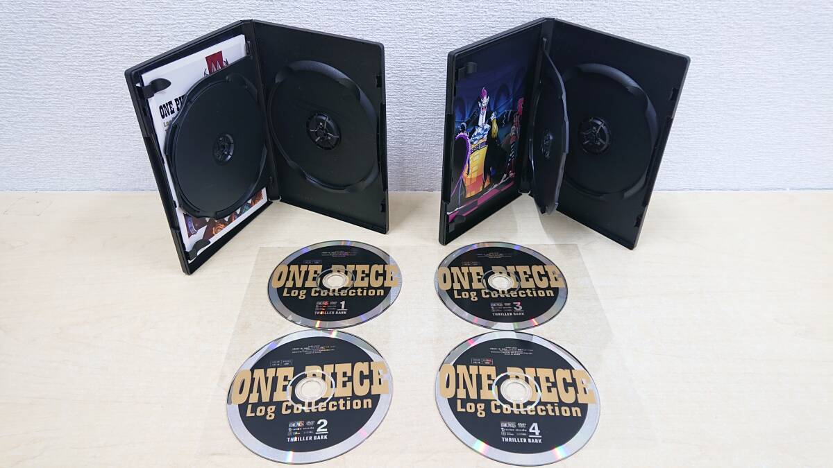 [ б/у DVD]:ONE PIECE One-piece Log Collectionrog коллекция 3 вида комплект THRILLER BARK/SANJI/FOXY(20240413)