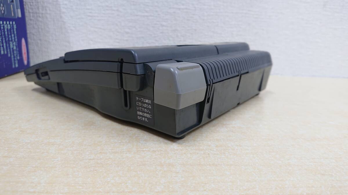 【中古・家電】：カシオ製 タイプライター 置時計 ２種セット NAMELAND KL-3100 / TQ-149 欠品有り 現状販売 ジャンク(20240423)_画像6