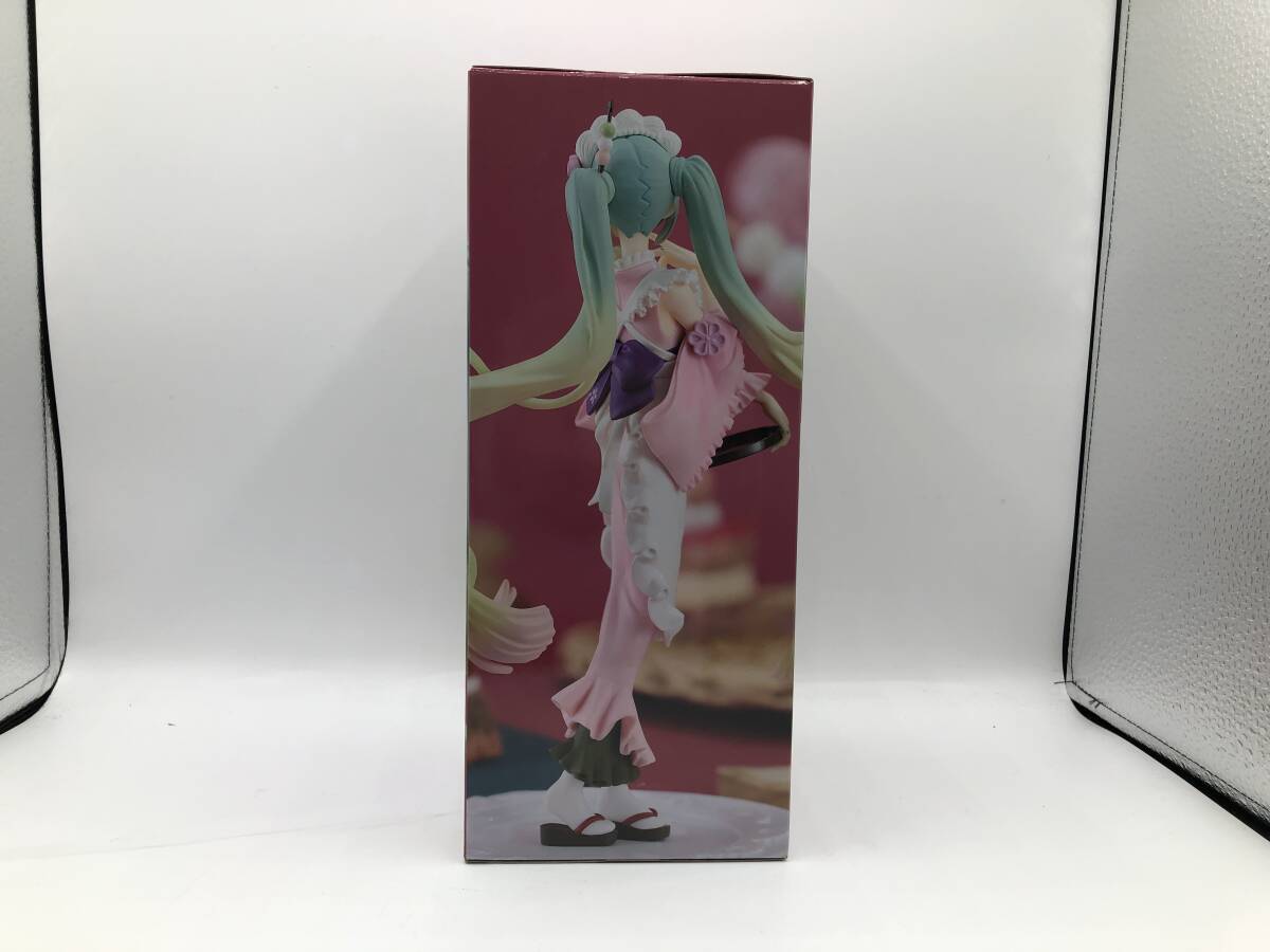 【未開封品 箱ダメージ】初音ミク キャラクターボーカルシリーズ 01 Exc∞d Creative Figure SweetSweets 抹茶パフェ さくら(20240415)2の画像3