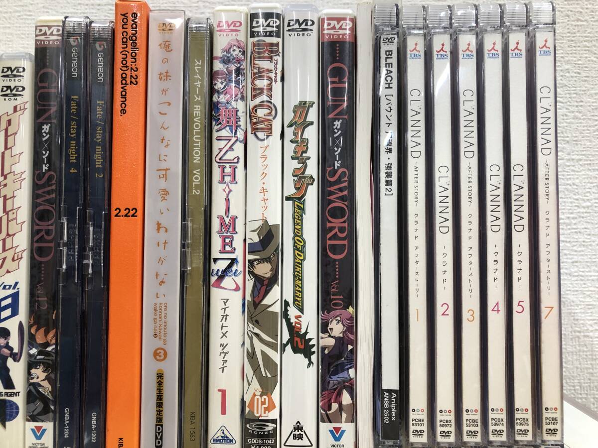 【在庫処分】ジャンク 大量 DVD アニメ進撃の巨人　デスノート　ゲートキーパーズ(20240427)