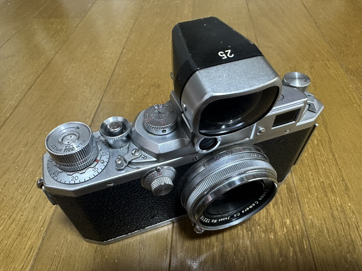 キヤノン Canon IV Sb改 25mm F3.5 レンズ ファインダー セットの画像3