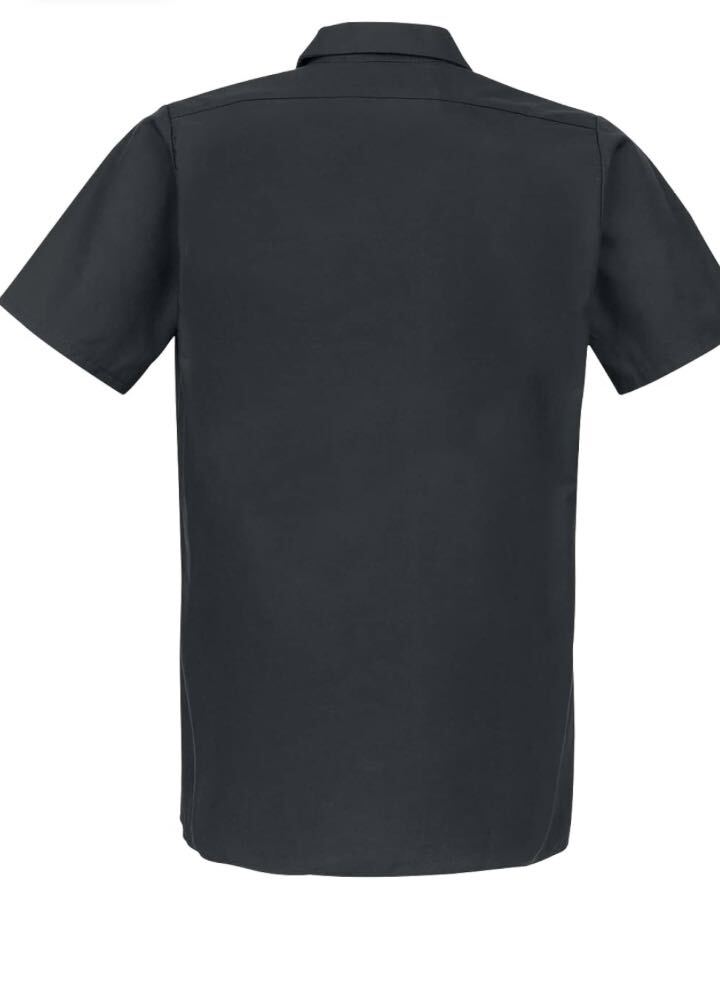 未使用品 Dickies ディッキーズ 1574 ワークシャツ 半袖 ブラック XLの画像2