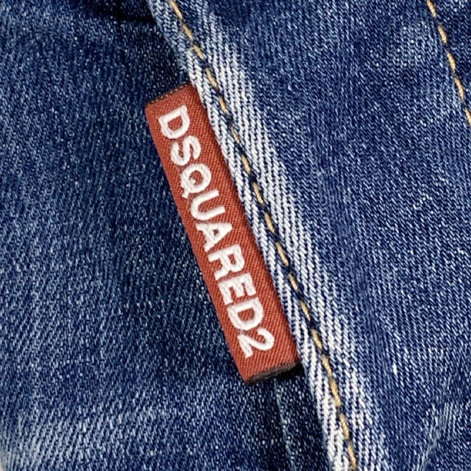 DSQUARED2 ディースクエアード 18SS Slim jean スリム ストレッチ デニムパンツ 48 S74LB0363_画像7