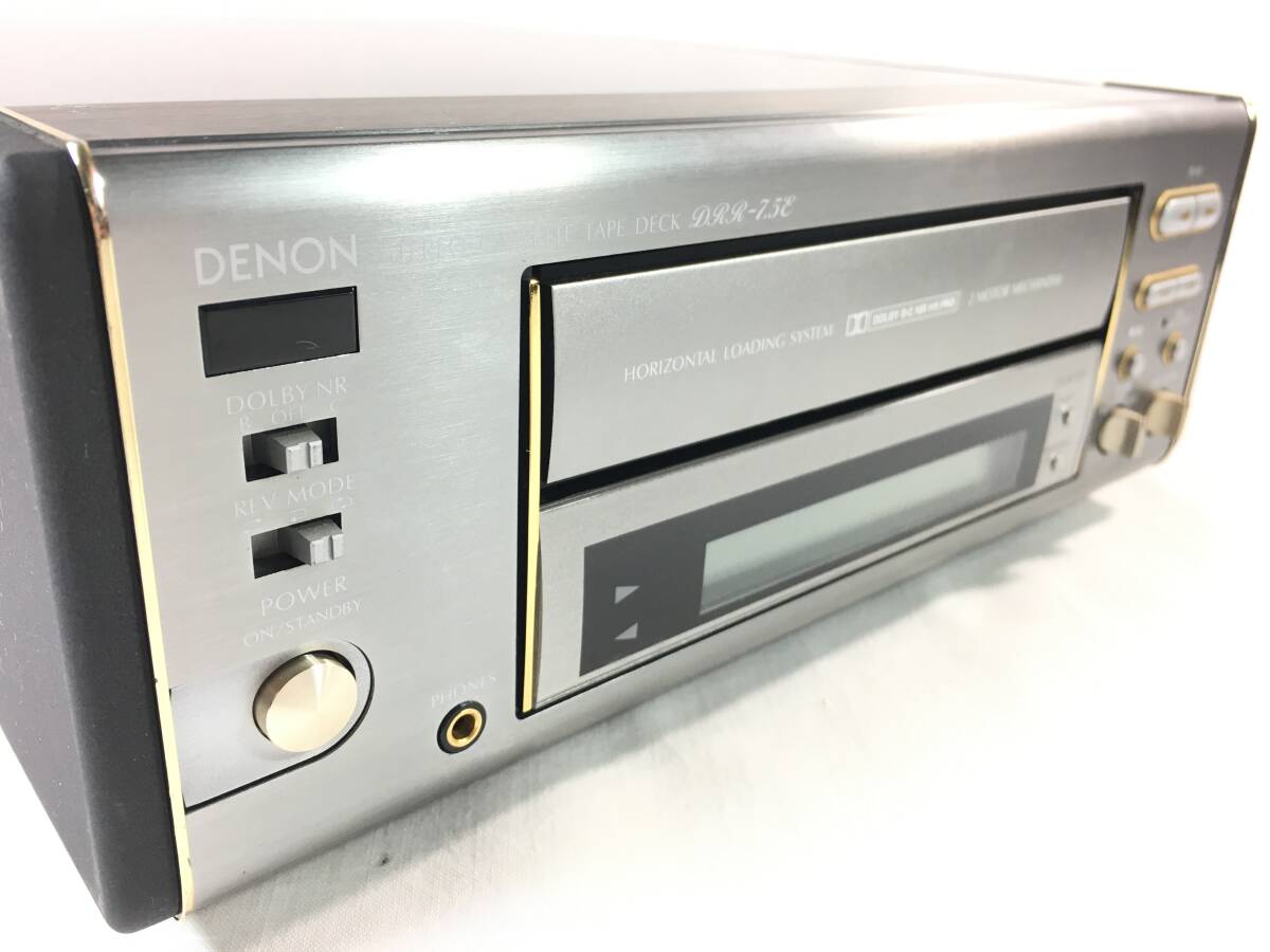DENON DRR-7.5E Quick Rebirth cassette deck belt new goods replaced Mini headphone terminal attaching PRESTA series!!