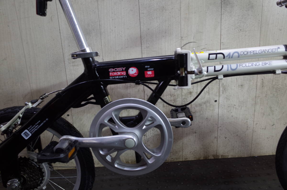 人気良品！ドッペルギャンガーFD10 16インチ アルミ シマノ6速 折り畳み自転車の画像10