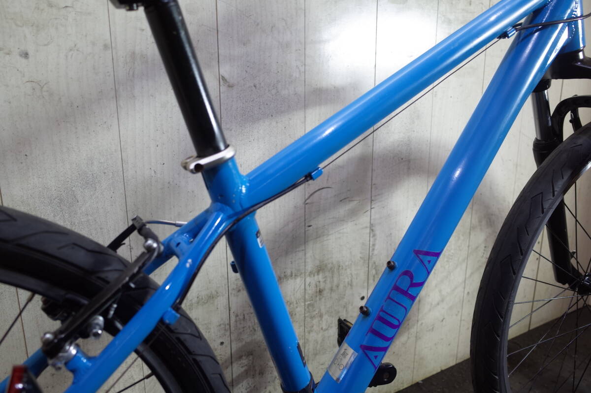 人気良品！あさひ製REUNION レユニオン AURA オーラ 26型 アルミ シマノ8速 370mm MTBの画像5