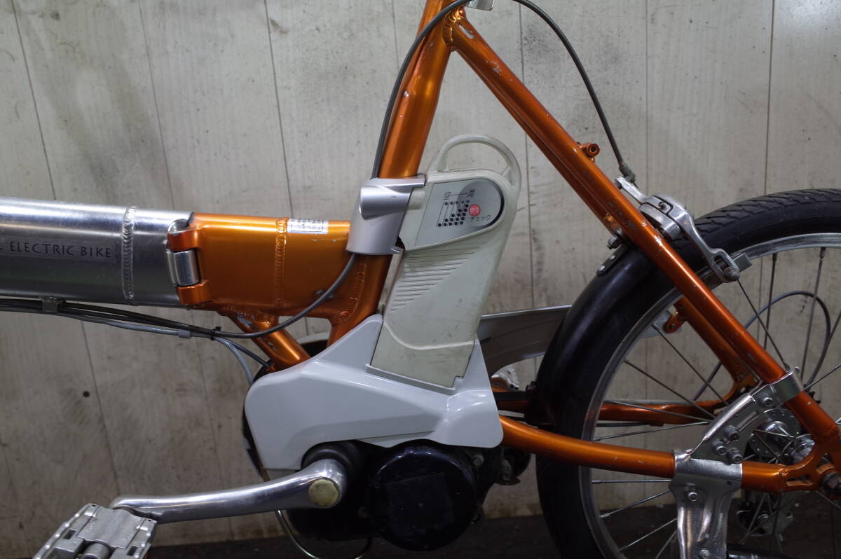 人気！パナソニック WiLL ELECTRIC BIKE BE-EHF07AK（現行OFF TIME）18-20インチ シマノ7段 折り畳み電動の画像6