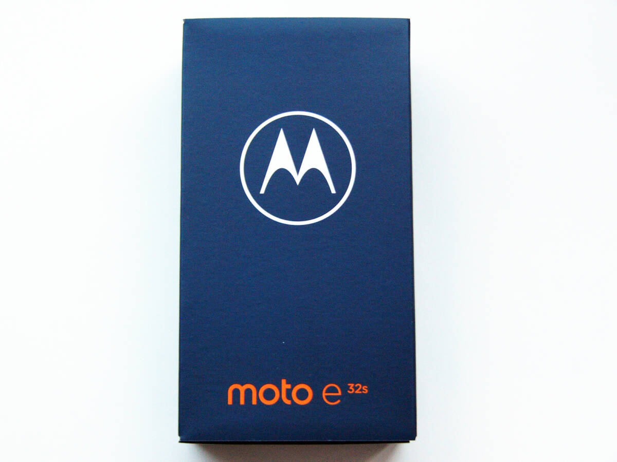 【新品/未開封/未使用品】Motorola moto e32s/4GB/64GB/スレートグレイ/国内版/SIMフリー/【送料無料】/一括購入品/モトローラの画像1