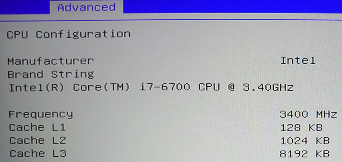 [中古] Intel Core i7-6700の画像3