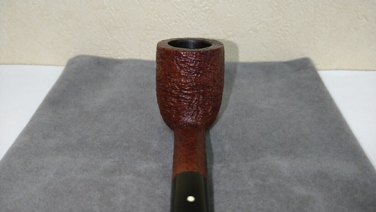 DUNHILL 'TANSHELL' 249 ①T MADE IN ENGLAND3 Straight Billiard, Estate Pipe 1963年製 喫煙具 パイプの画像3