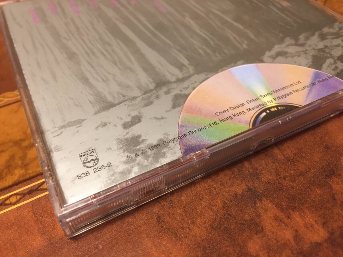 美品貴重初回版CD－譚詠麟アラン・タム Alan Tam・1989年「愛到發狂・寶麗金－白金系列」Philips・送料230円～ _画像7