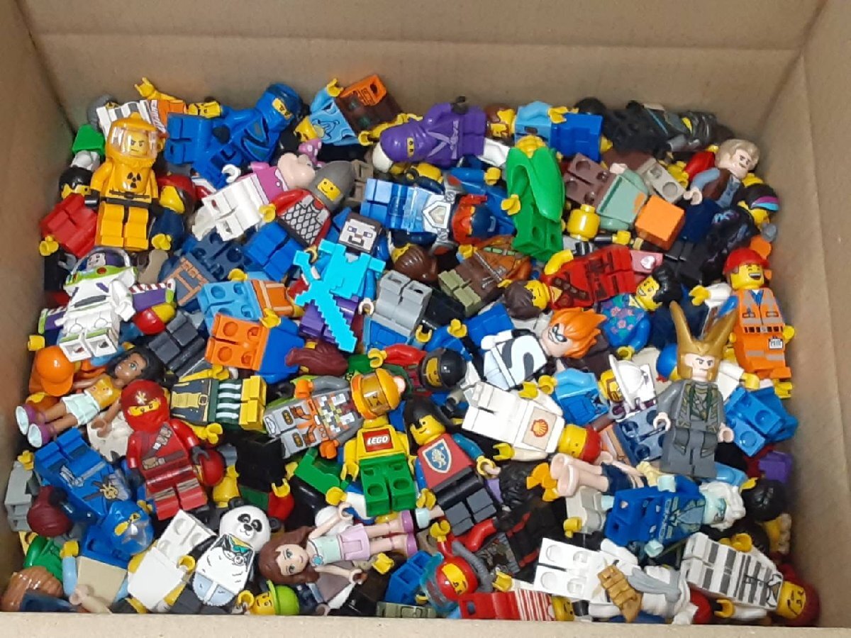 *500 body and more * 1 jpy ~ Lego Mini fig large amount Castle series Star Wars Ninja go- neck s Nights City etc. doll 