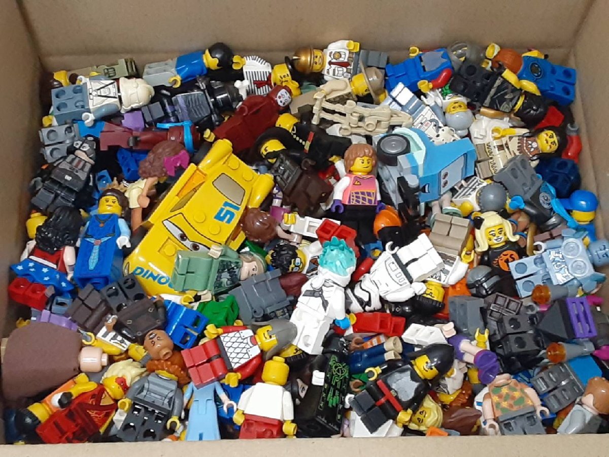 *500 body and more * 1 jpy ~ Lego Mini fig large amount Castle series Star Wars Ninja go- neck s Nights City etc. doll 