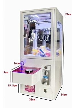 * home also store also OK* 100 jpy coin specification crane game 3ps.@ nail catcher Event party home use business use UFO
