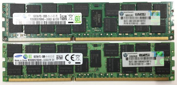 【16G×12枚組】SAMSUNG PC3-12800R 2R×4 計192GB 中古メモリー サーバー用 DDR3 即決 動作保証【送料無料】の画像3