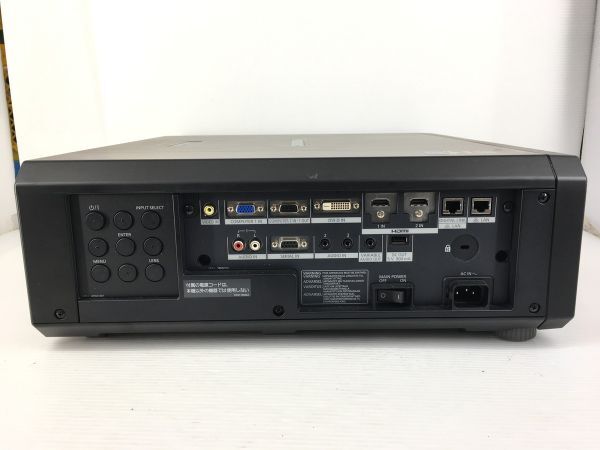 Yahoo!オークション - Panasonic PT-RZ575J 光源使用時間 59421h Yahoo!オークション - Panasonic PT-RZ575J 光源使用時間 59421h