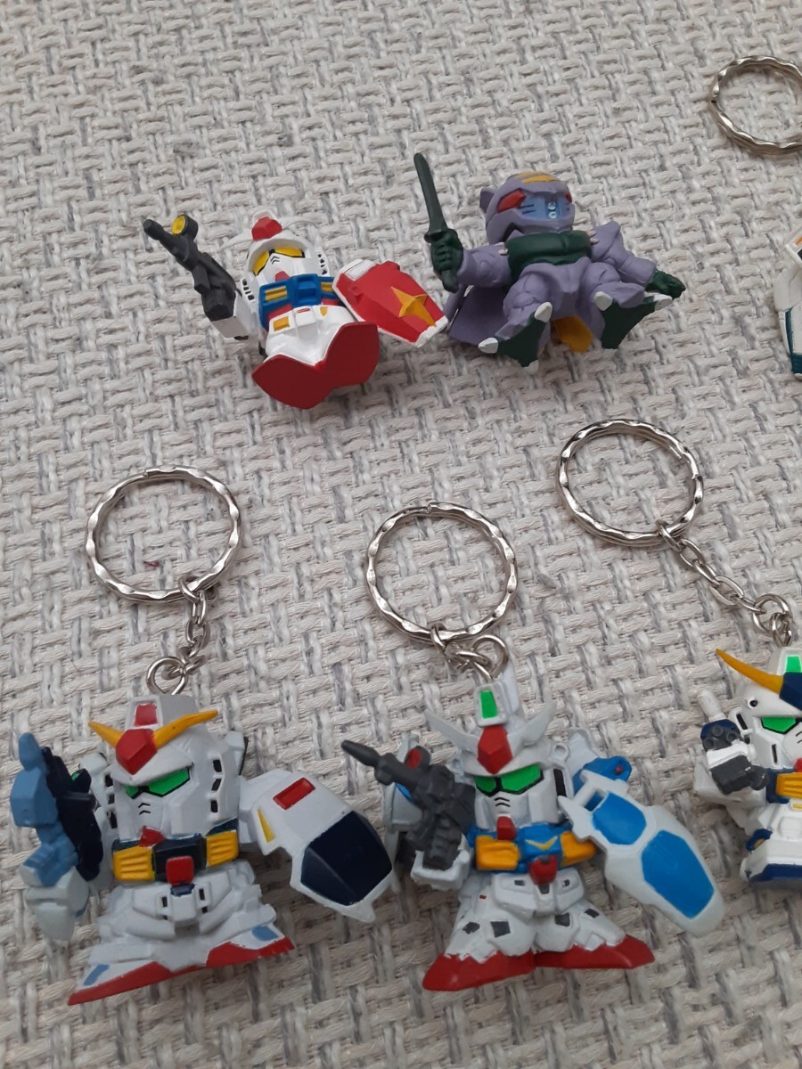  все Gundam брелок для ключа эмблема 9 позиций комплект van Puresuto стандартный товар 