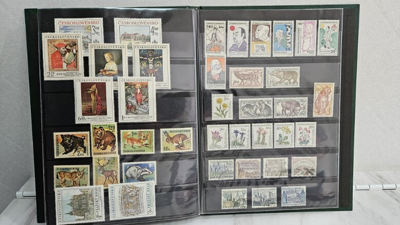 【2024/04/17⑧】１円～ 整理品 海外切手 絵画切手 記念切手 約16ページの画像8