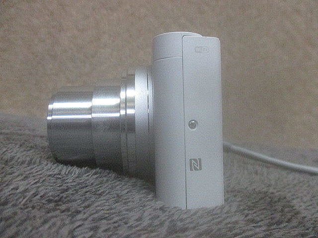 (1774) SONY ソニー Cyber-shot サイバーショット コンパクトデジタルカメラ デジカメ ホワイト バッテリー・SDカード付 DSC-WX500