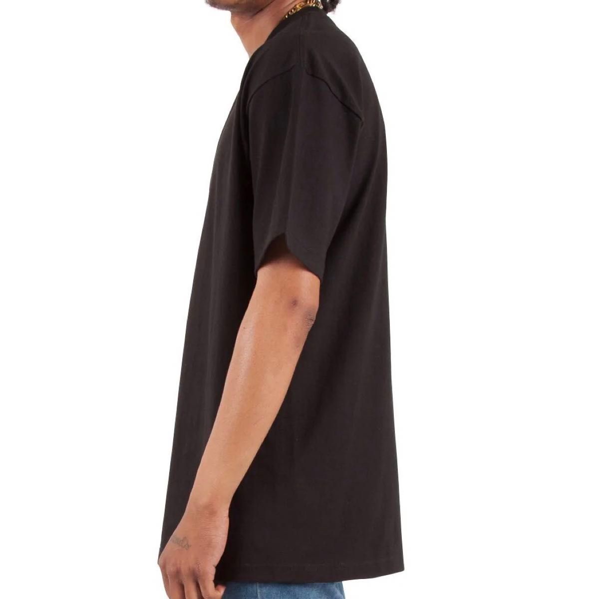新品未使用 シャカウェア 7.5oz マックスヘビーウエイト 無地 半袖Tシャツ 白黒2枚セット 2XLサイズ SHAKAWEAR